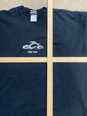 Vintage Orange County Choppers New York Biker Graphic T-Shirt XL